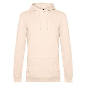 B&C Mens Hoodie / Pale Pink